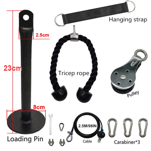 Fitness Pulley Cable Machine