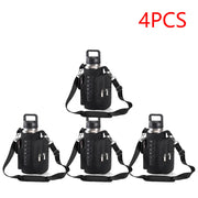 4-1PCS Magnetic Gym Sling Bag Water Bottle